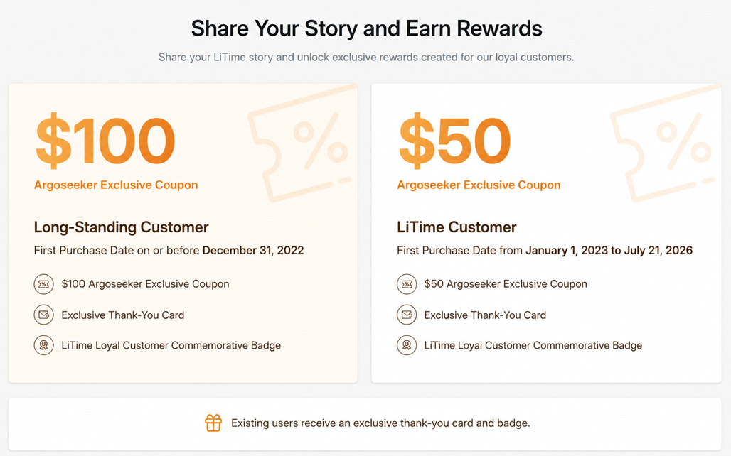 Share Your Story and Earn Rewards