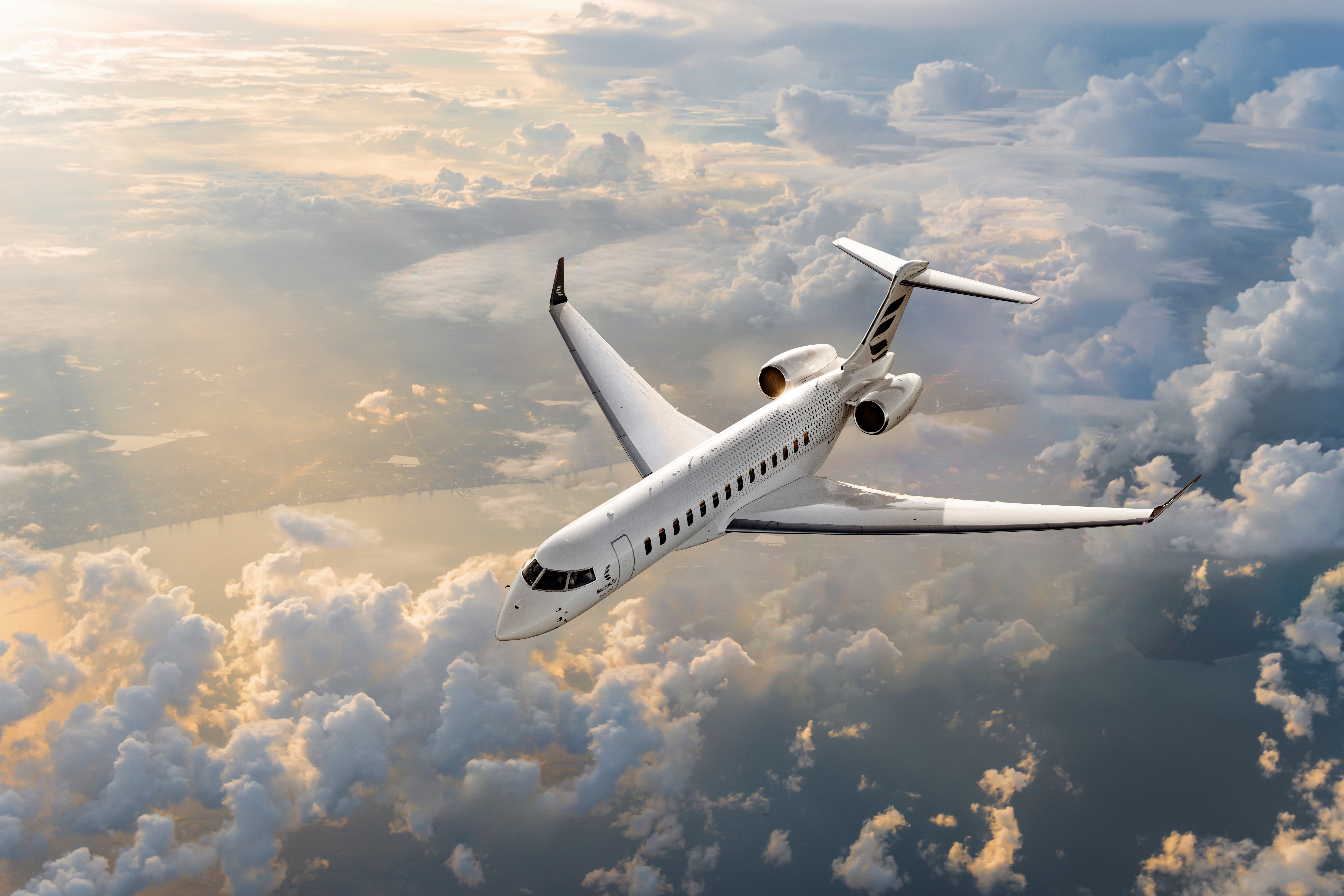 Bombardier's Global 8000, the World’s Fastest Civil Aircraft, Sets New Speed Record Between Los Angeles and Farnborough, UK
