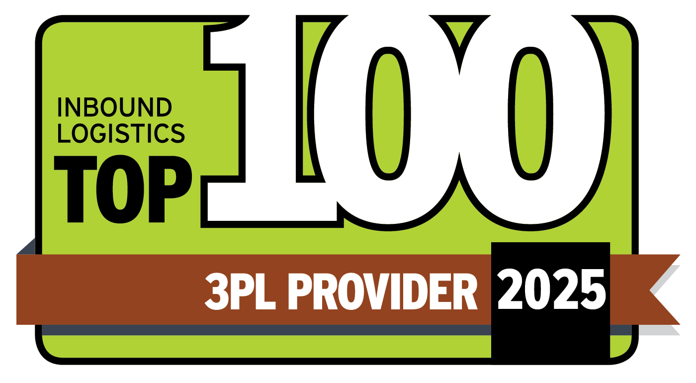 Inbound Logistics' Top 100 3PL Logo 2025