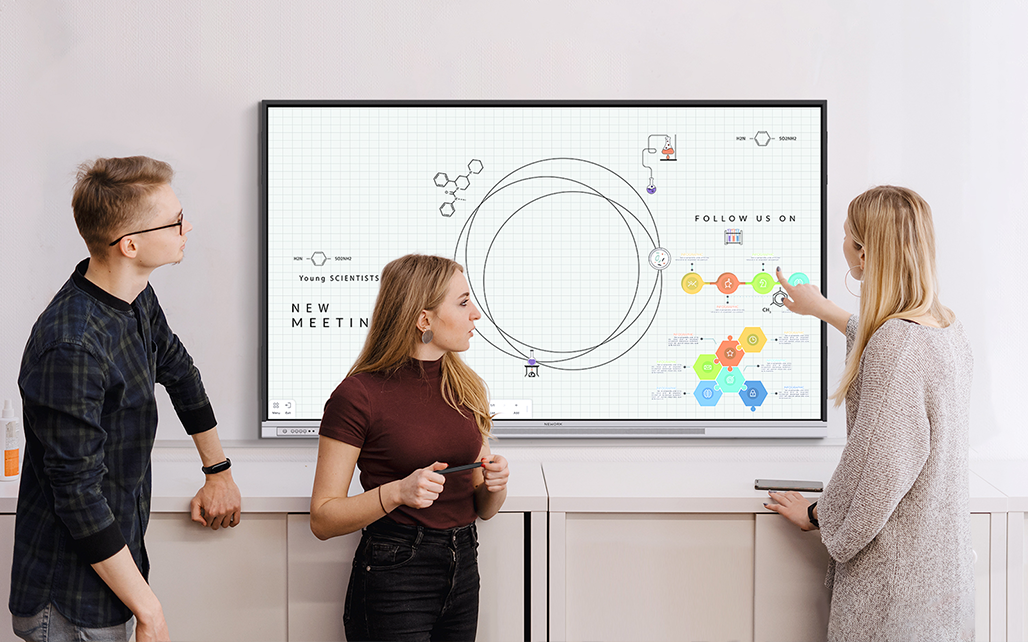 Nework's NewBoard E Series product designed for classroom teaching