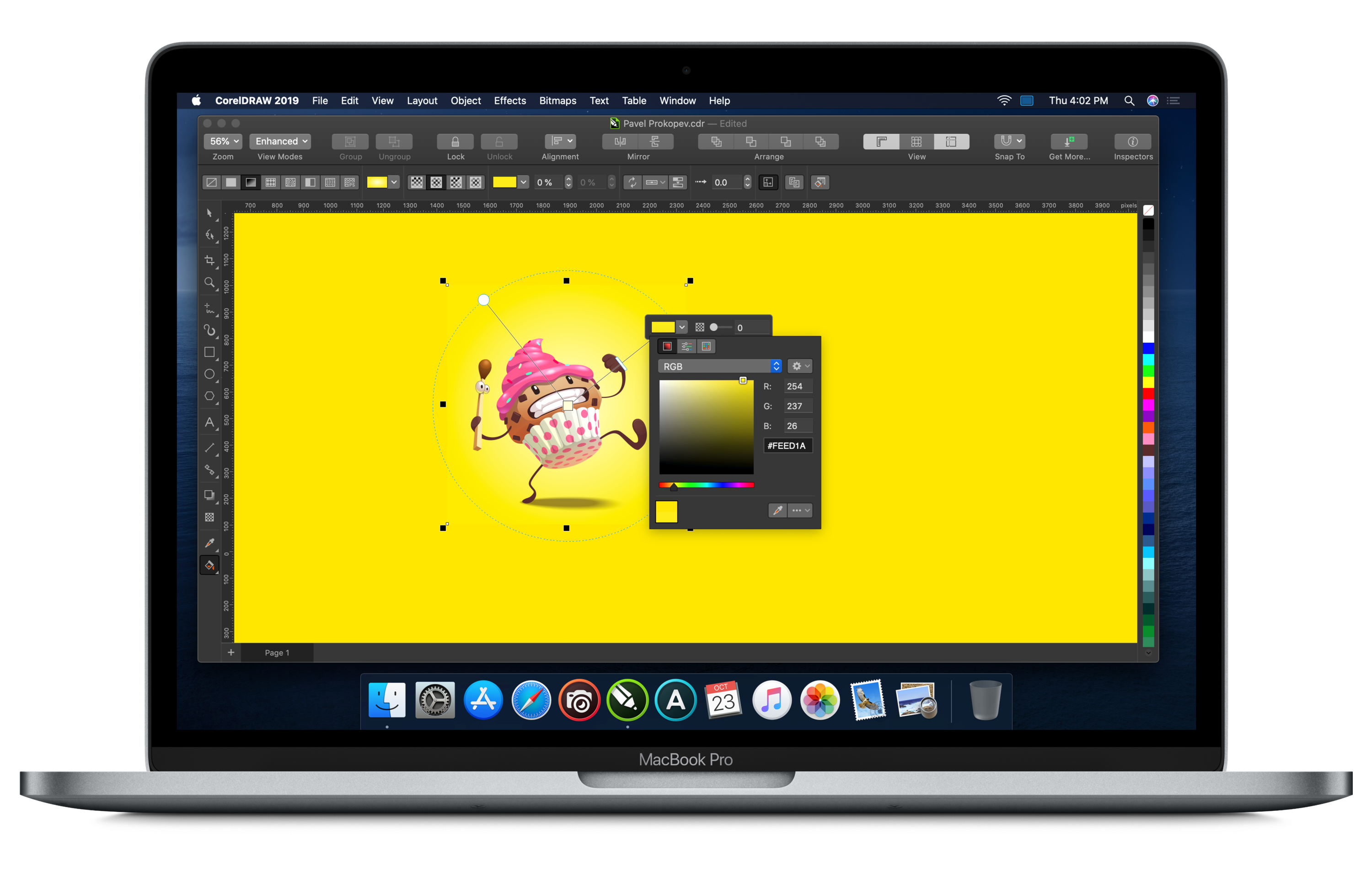 CorelDRAW Graphics Suite 2019 for Mac Update