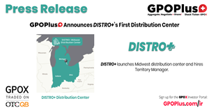 DISTRO+ launches Midwest distribution center and hires Territory Manager