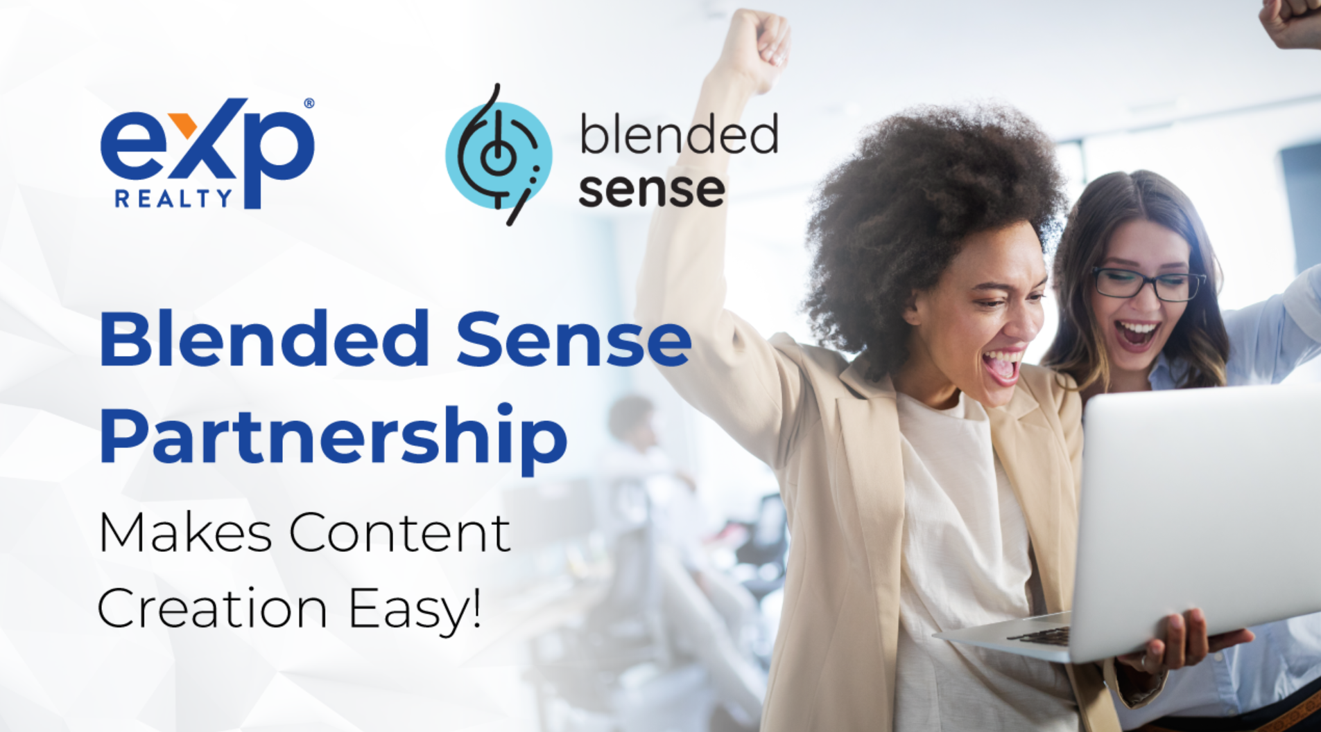 eXp Realty Makes Content Creation Easier for Agents Through Blended Sense Partnership