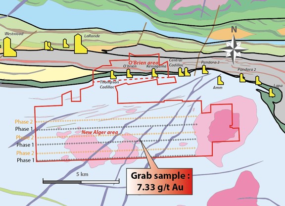 Radisson undertakes glacial till sampling on the southern