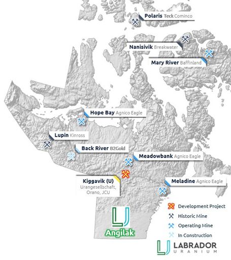 The Angilak Property in Nunavut Territory, Canada