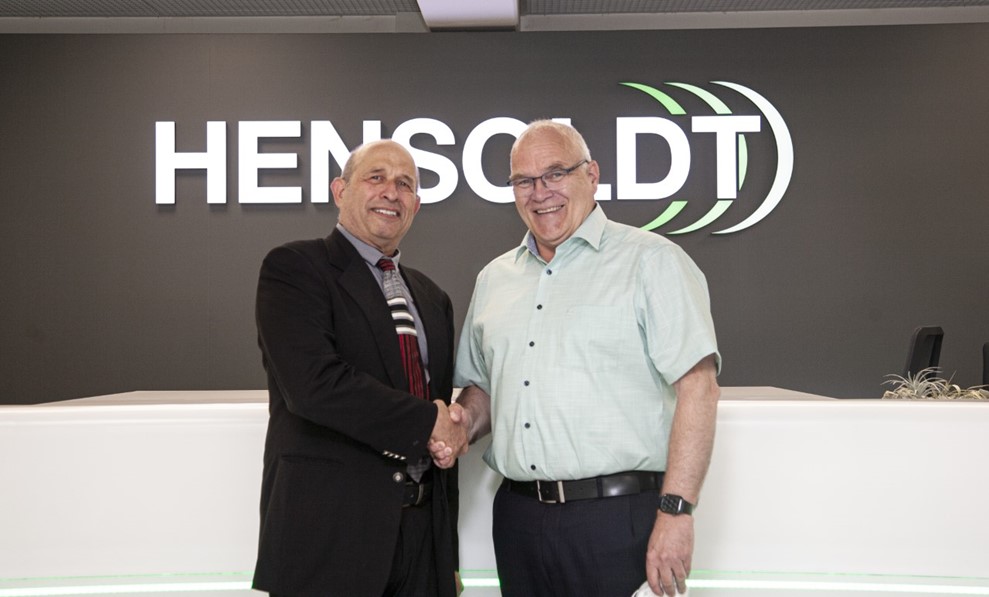 Thomas Müller (right) CEO of HENSOLDT