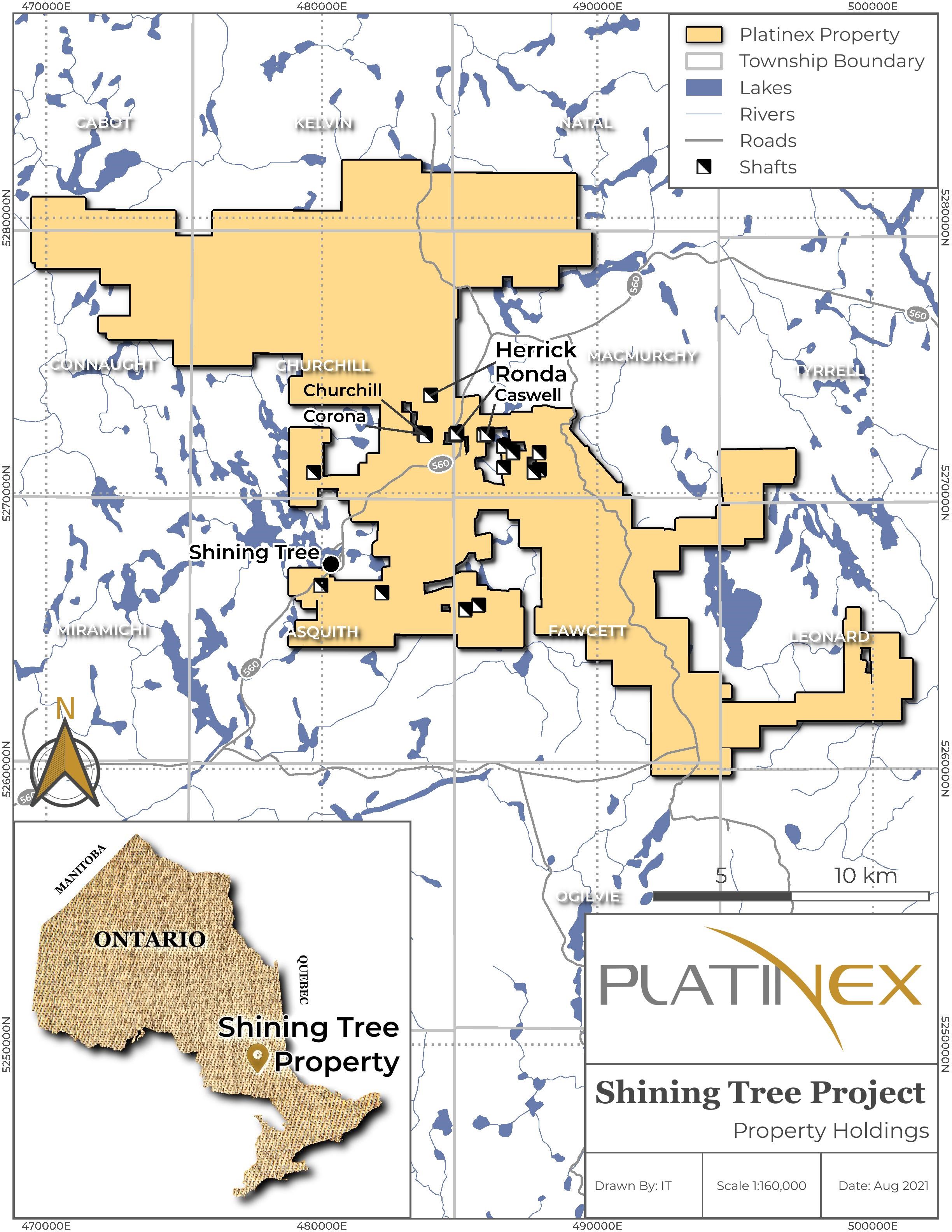Shining Tree Project Property Holdings