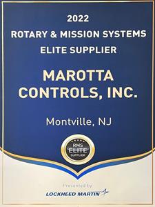 Marotta Controls Named Lockheed Martin Elite Supplier