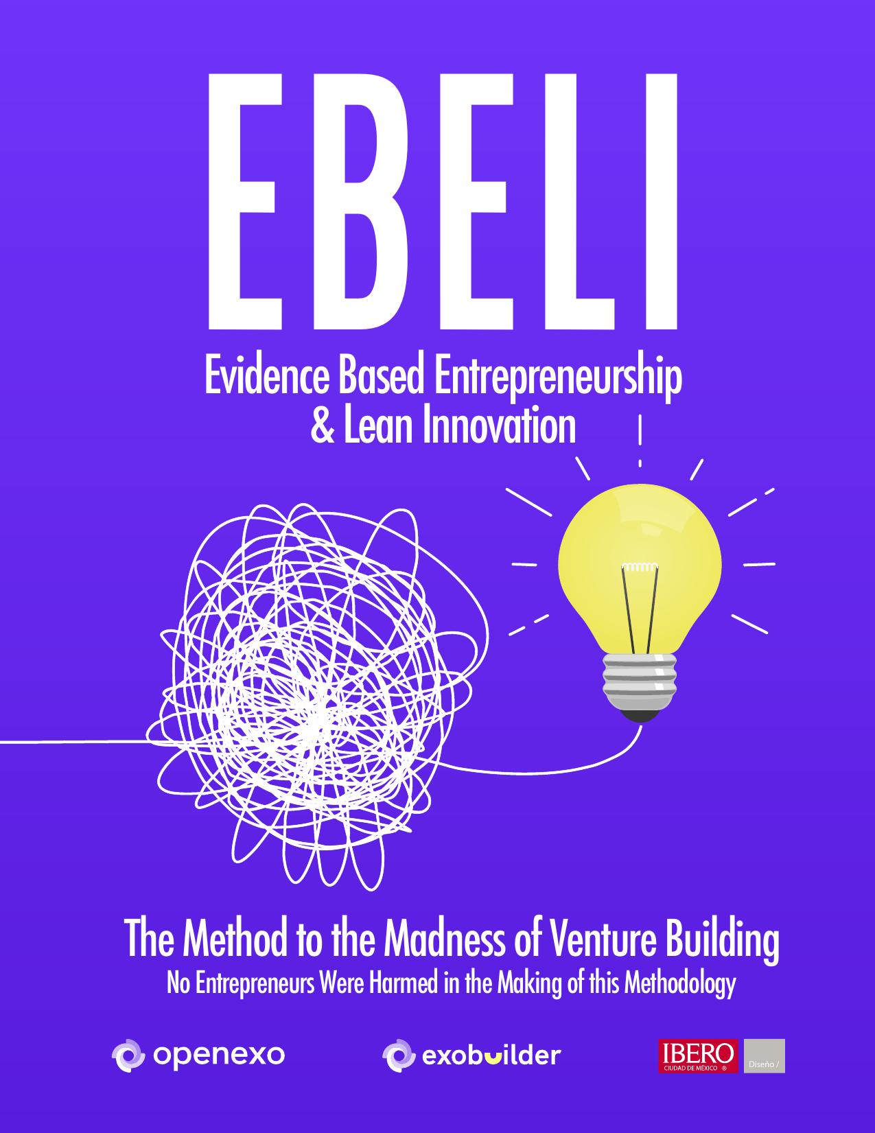 Book EBELI - Evidence Based Entrepreneurship & Lean Innovation