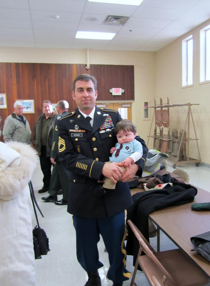 US Army Sergeant First Class Benjamin Bitner