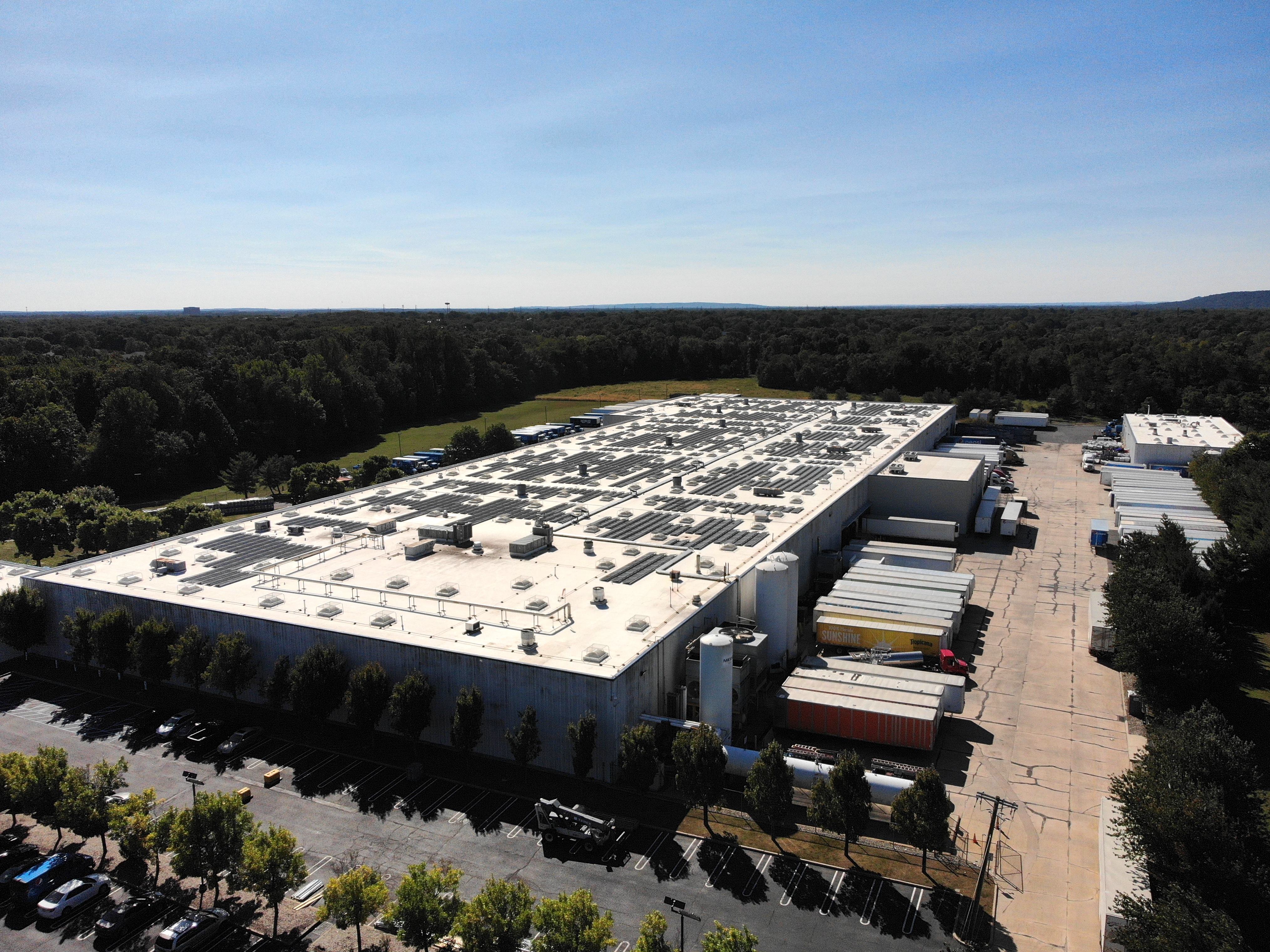 An Infiniti Energy solar installation for a commercial customer. Aggreko's Energy Transition Solutions division announced the acquisition of the C&I installer in July 2024.