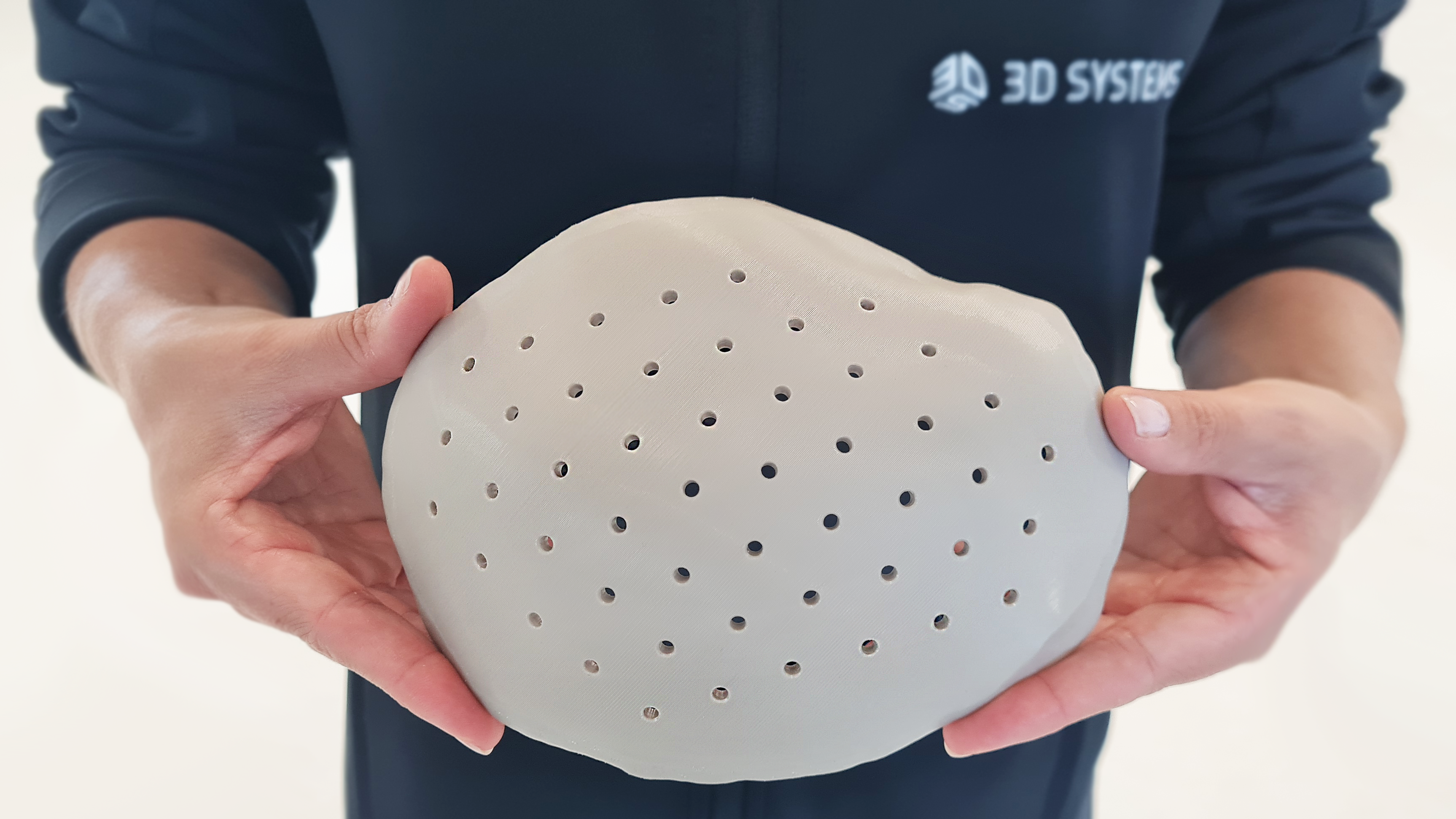 The VSP PEEK Cranial Implant is the first FDA-cleared, additively manufactured PEEK implant intended for cranioplasty procedures to restore defects in the skull.