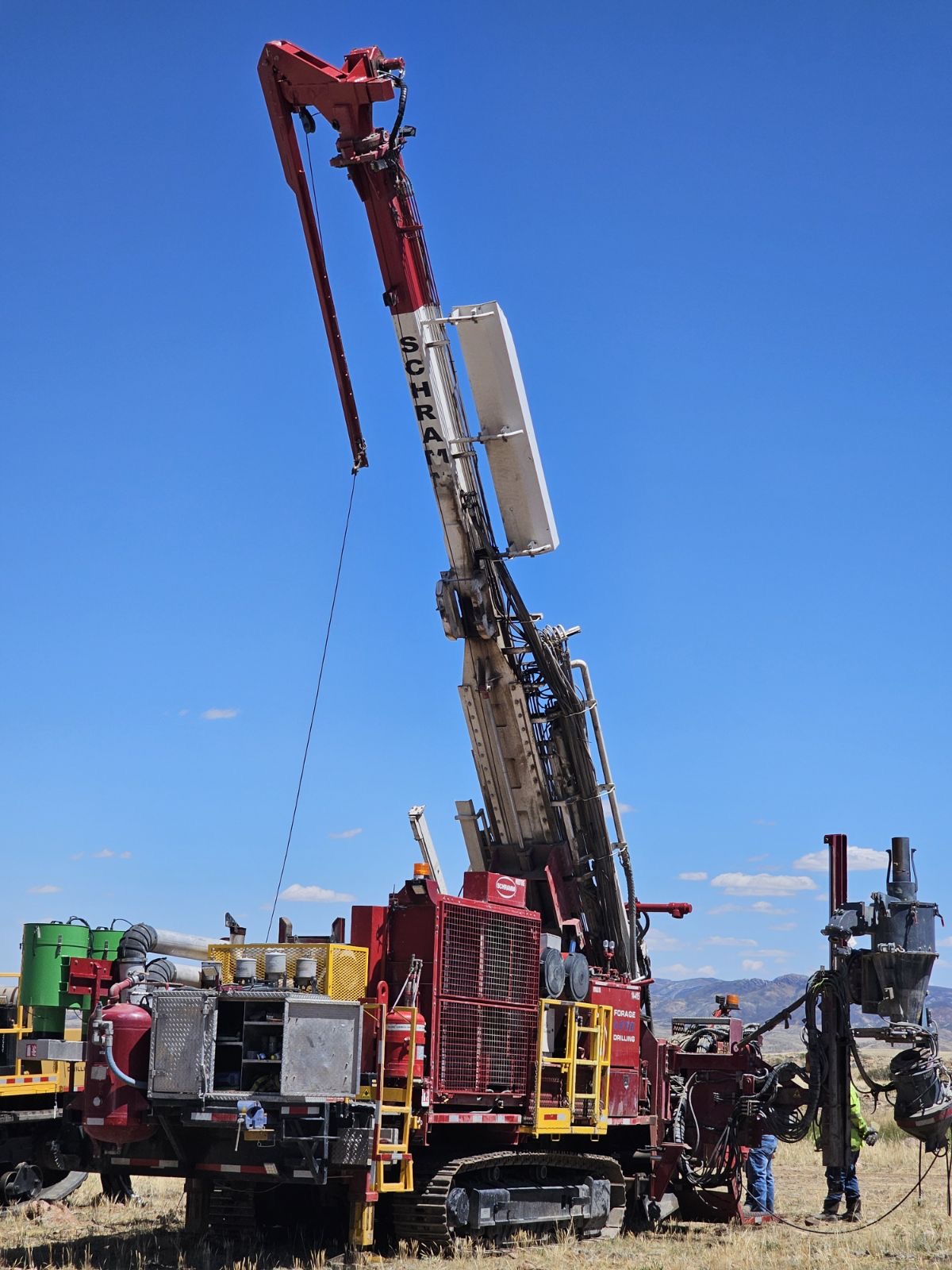 Figure 2 – Reverse Circulation Rig at Hole HC24-RM023
