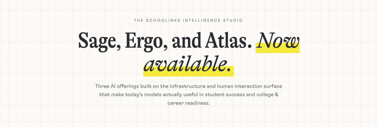 SchooLinks Launches AI-Powered Intelligence Studio