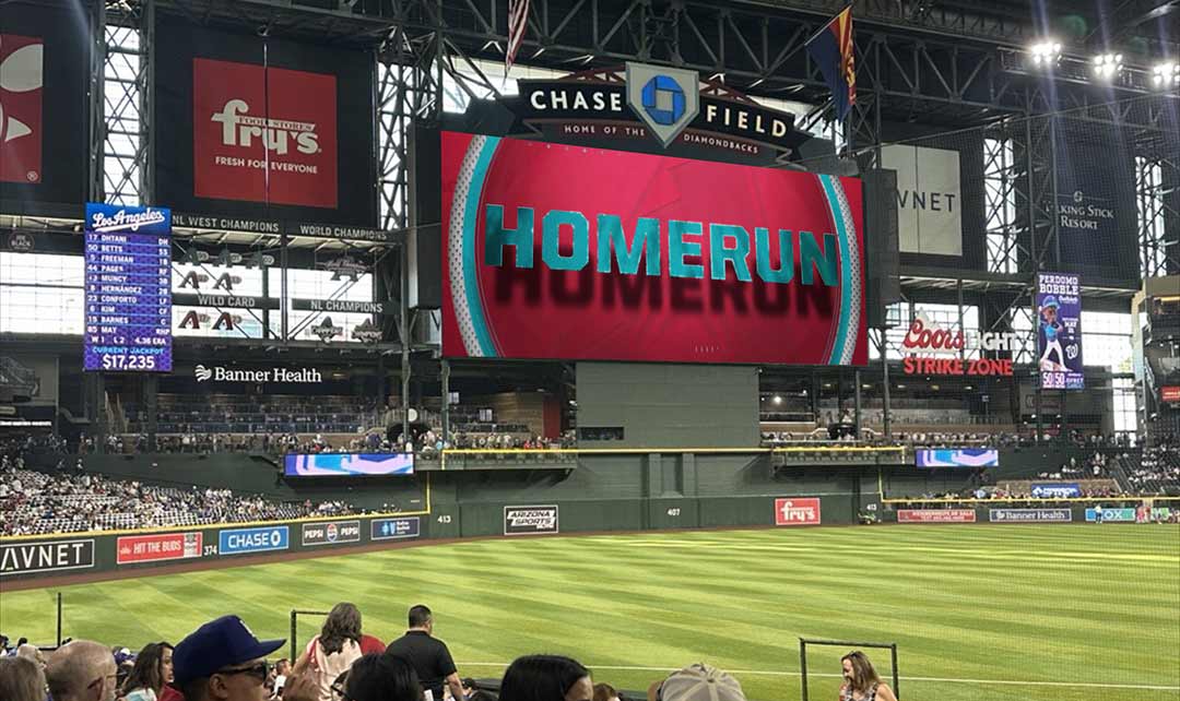 Daktronics Delivers Largest Display in Arizona for Diamondbacks