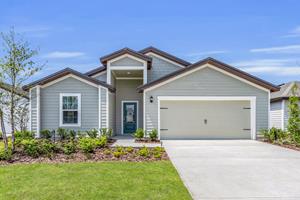 The Hillcrest is one of many move-in ready homes at Whisper Ridge in Hilliard, FL.