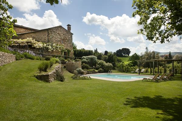 Casa di Loggia is a former 18th century farmhouse that has since been cherished and maintained extremely well.