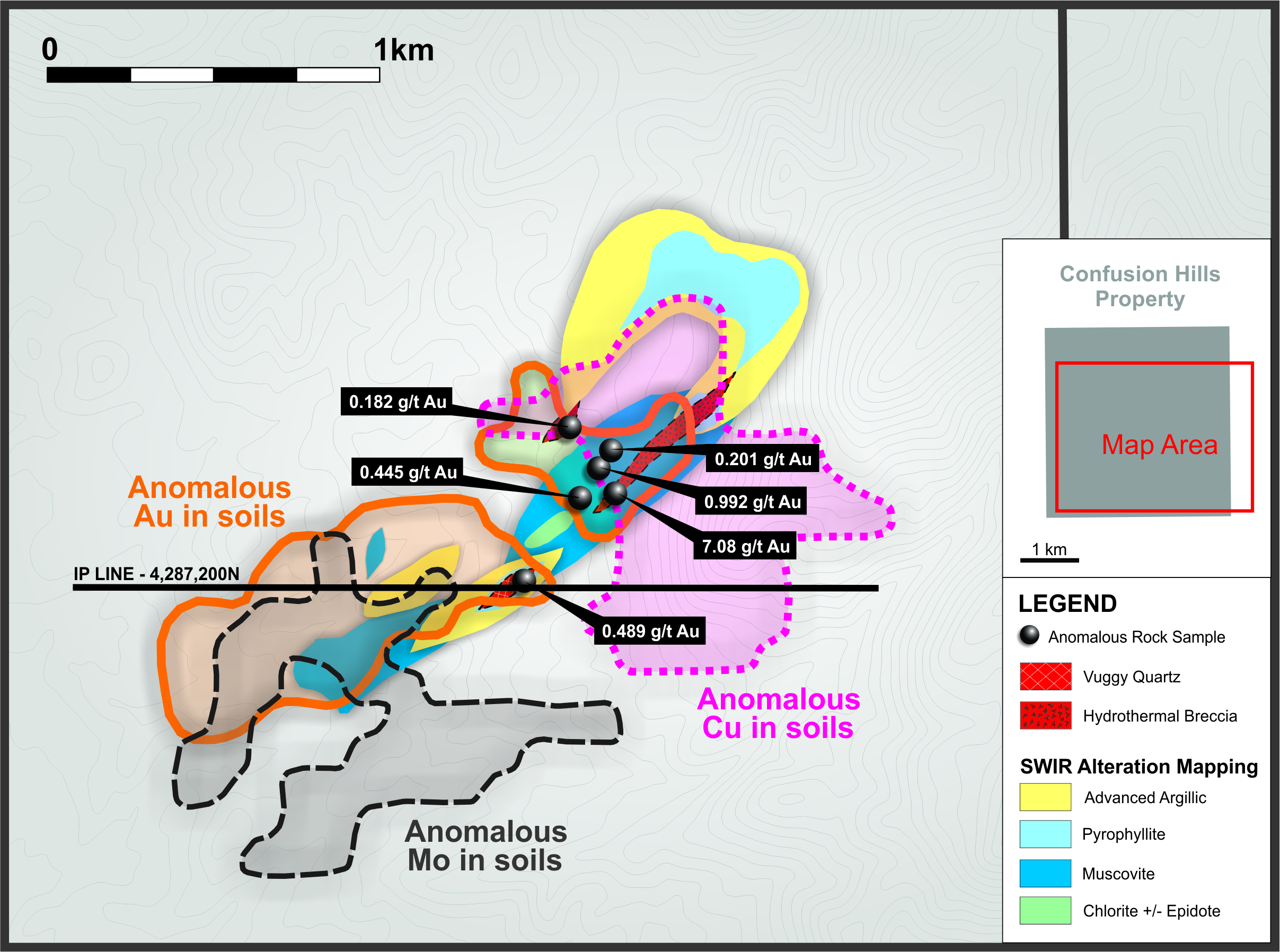 Confusion Hills Soil and Rock Sample Results