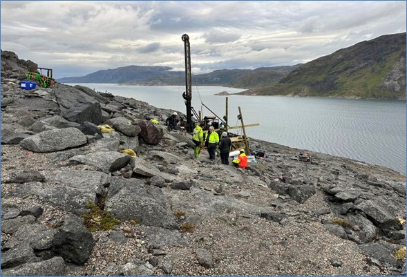 2025 drill hole DDH 25-14 August 2025 