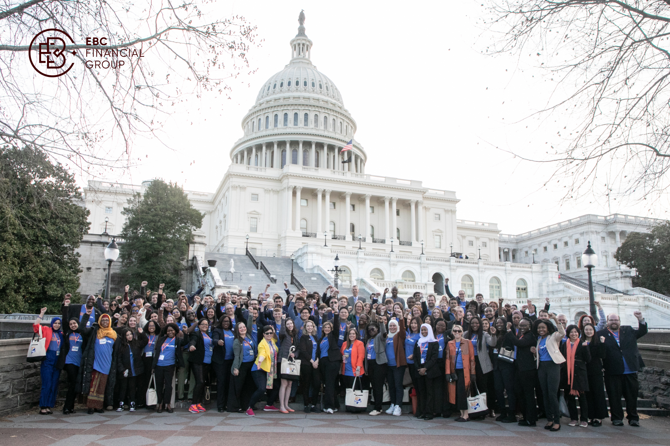 EBC mit Delegierten des United to Beat Malaria 2024 Leadership Summit auf dem Capitol Hill