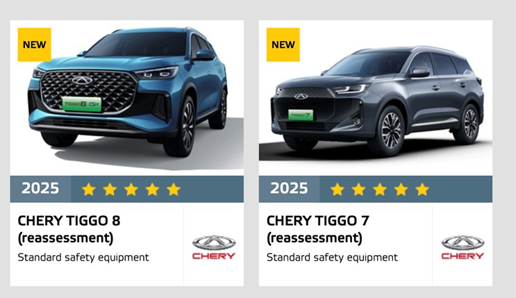 Euro NCAP official website screenshot 