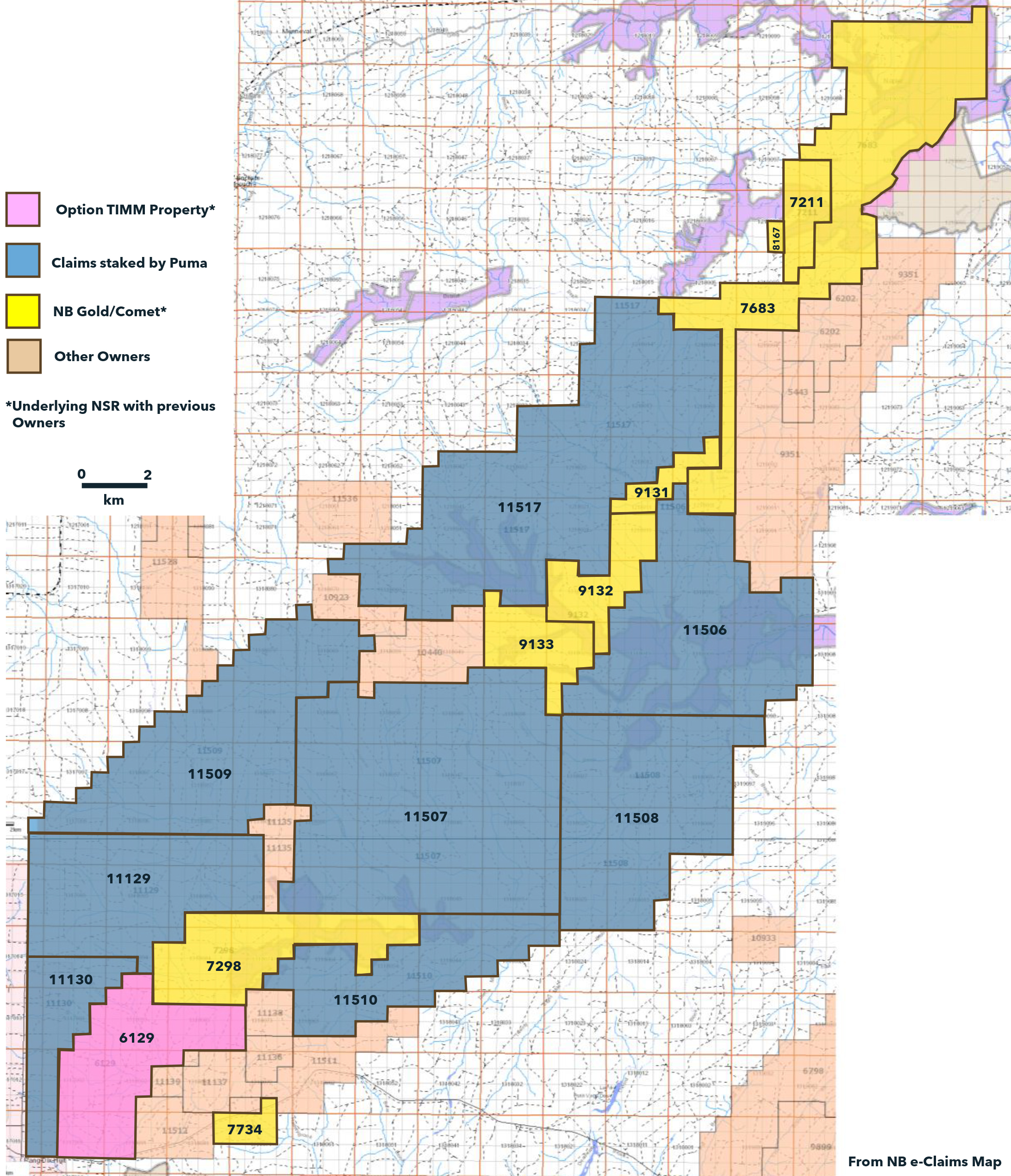 Mckenzie Gold Project MAP Contract