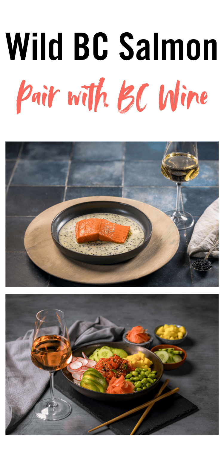 Wines of BC and Wild BC Salmon Recipe Series
