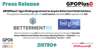GPOPlus+ Signs Binding Agreement to Acquire Betterment Retail Solutions