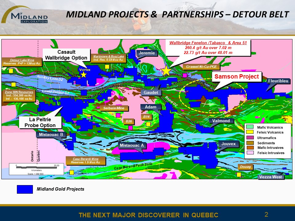 Figure 2 Samson Project Location