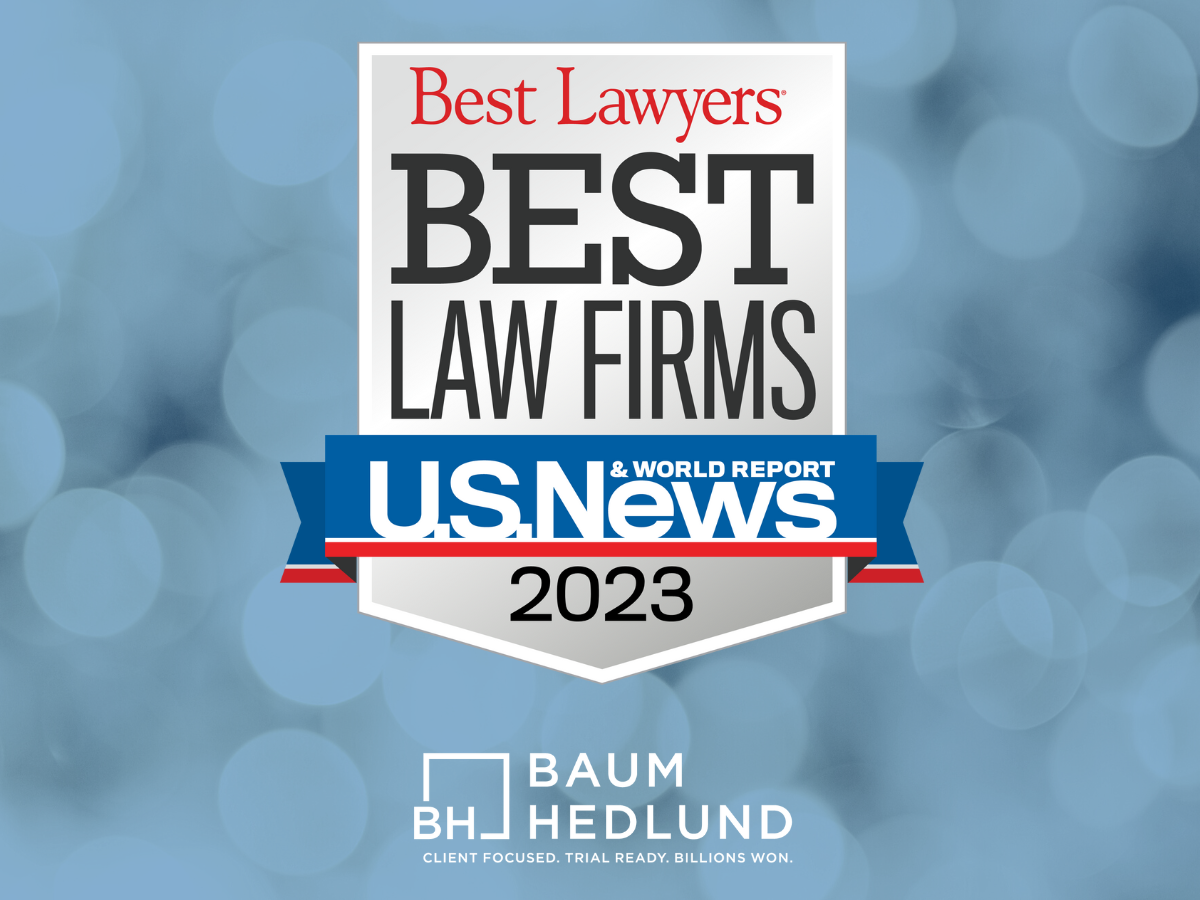 Baum Hedlund Best Law Firms Ranking