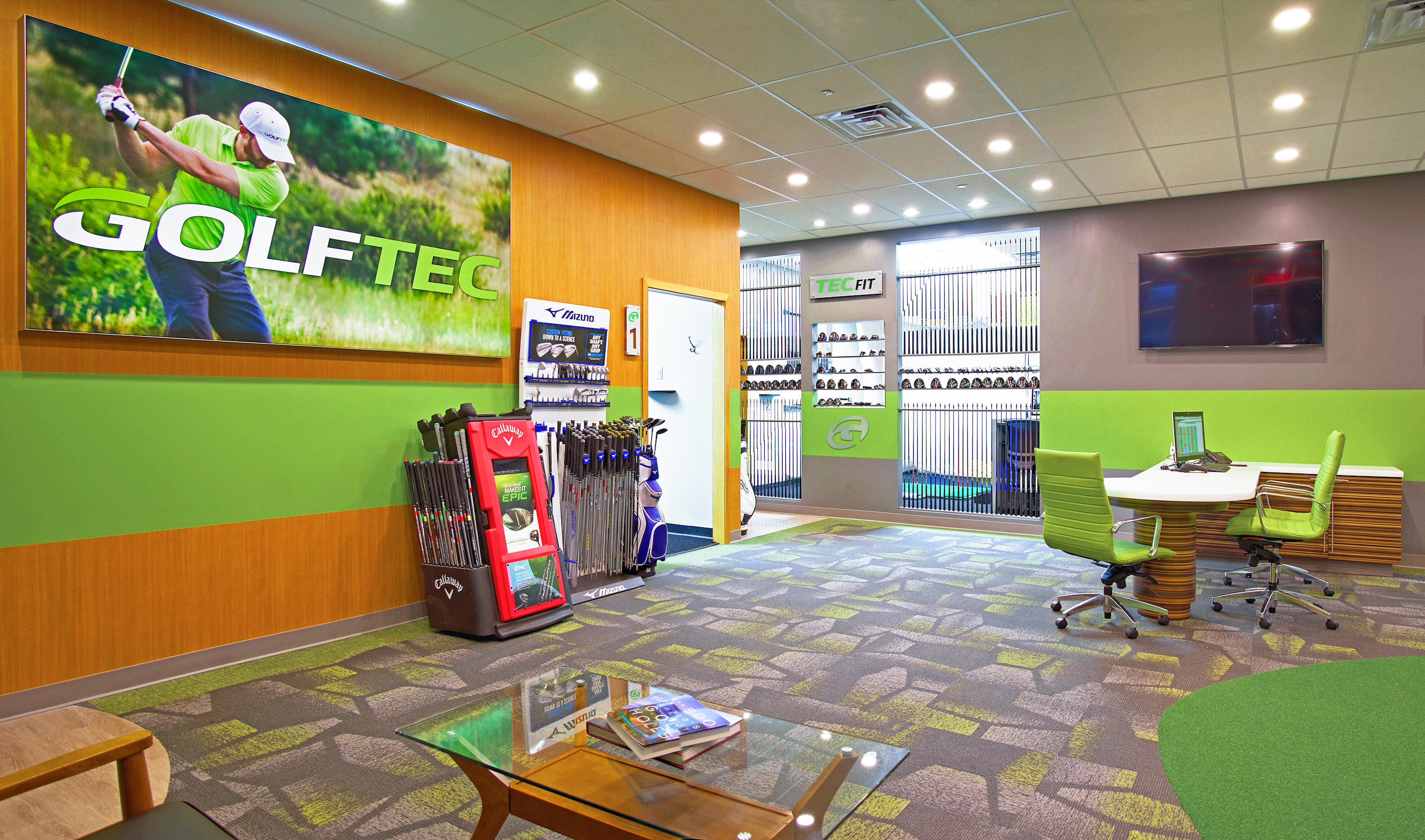 GOLFTEC Interior