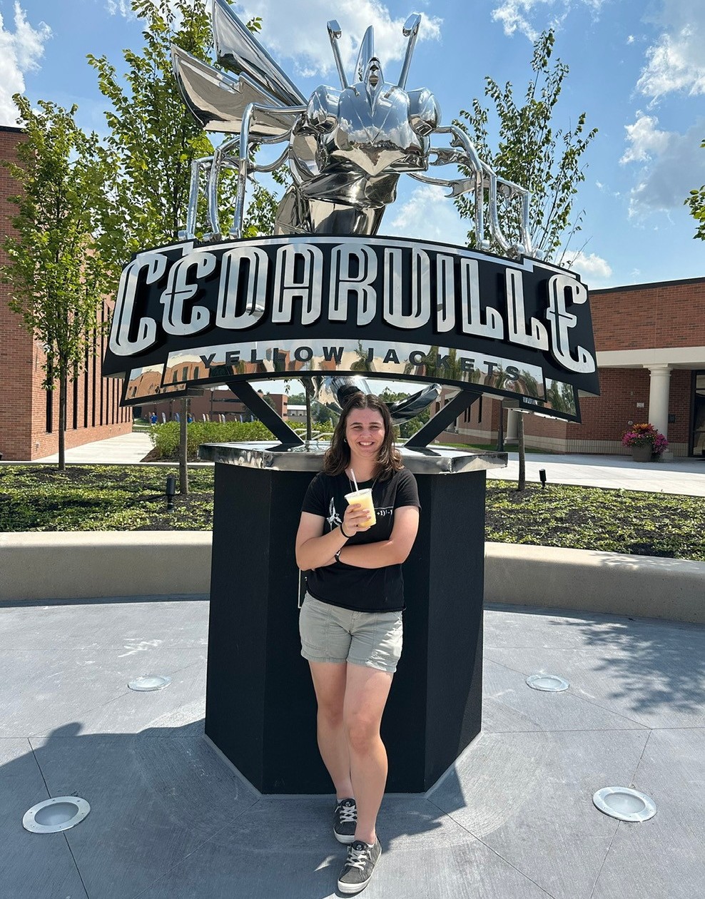 A Cedarville Yellow Jacket
