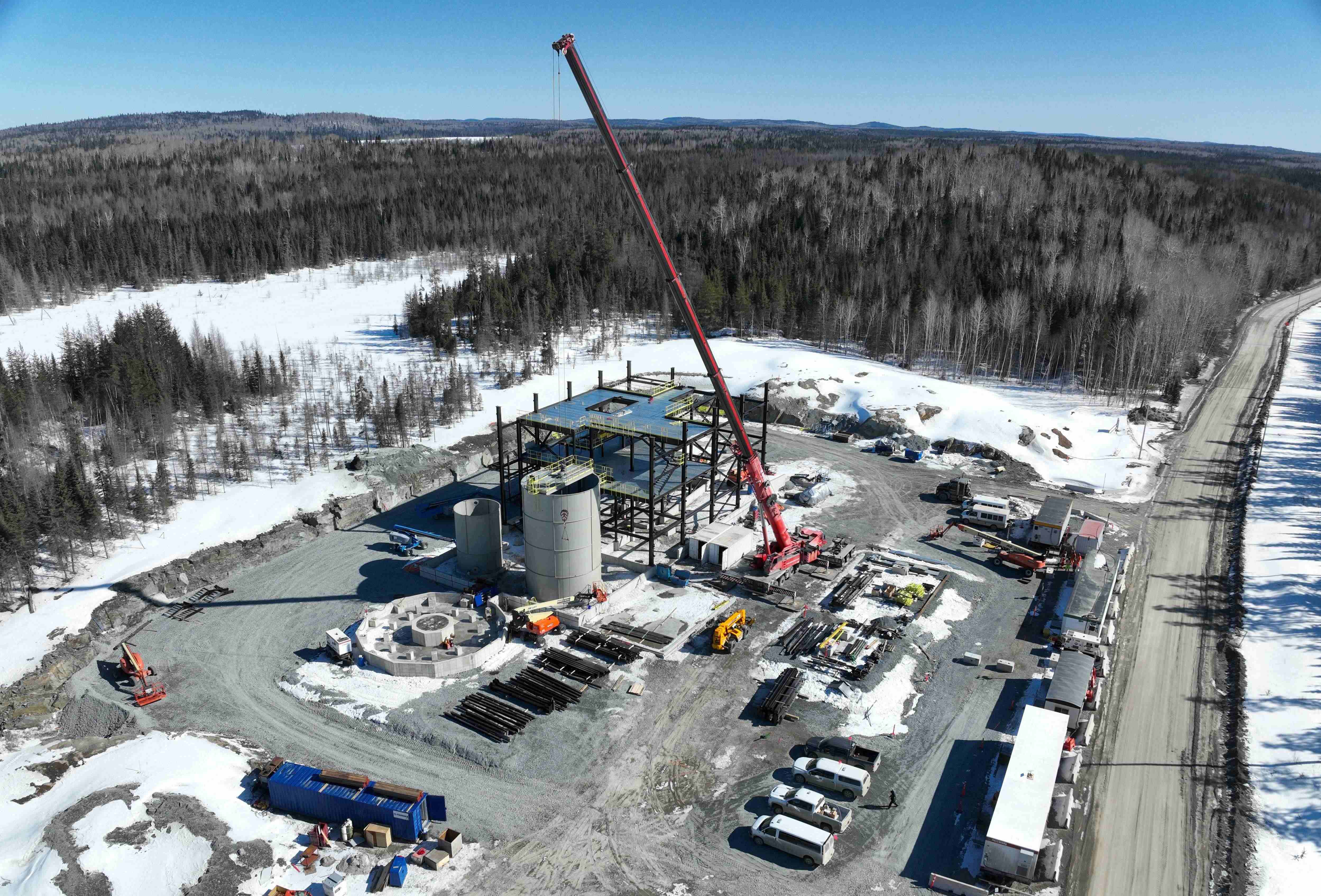 Island Gold paste plant - April 2025