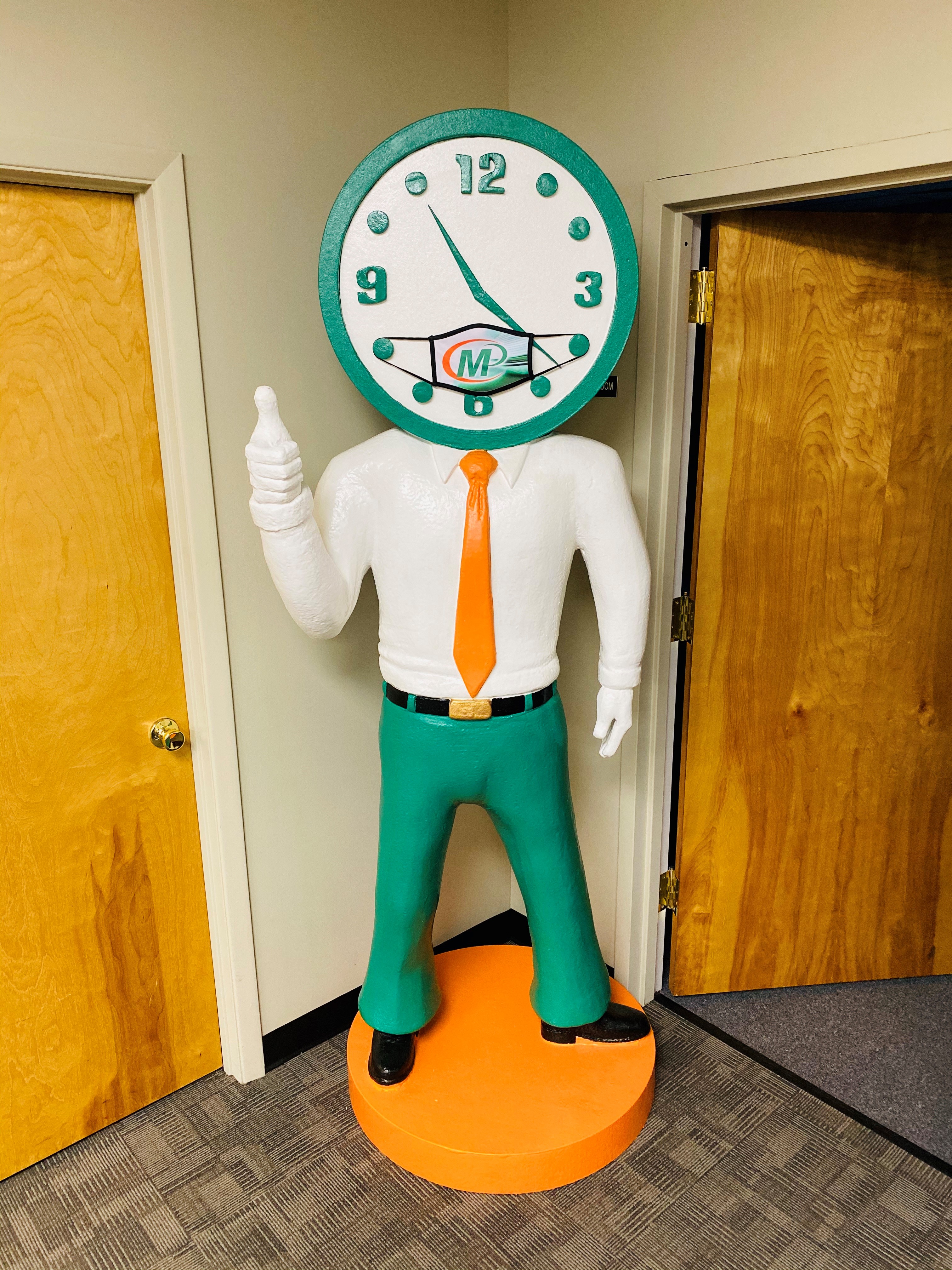 Giant Minute Man at Minuteman Press International Farmingdale NY World HQ