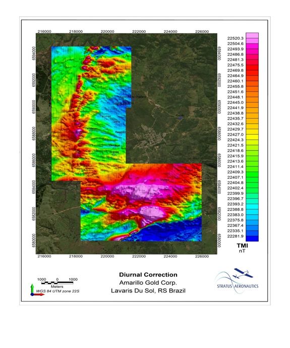 LDS 2018 Magnetic Survey Map