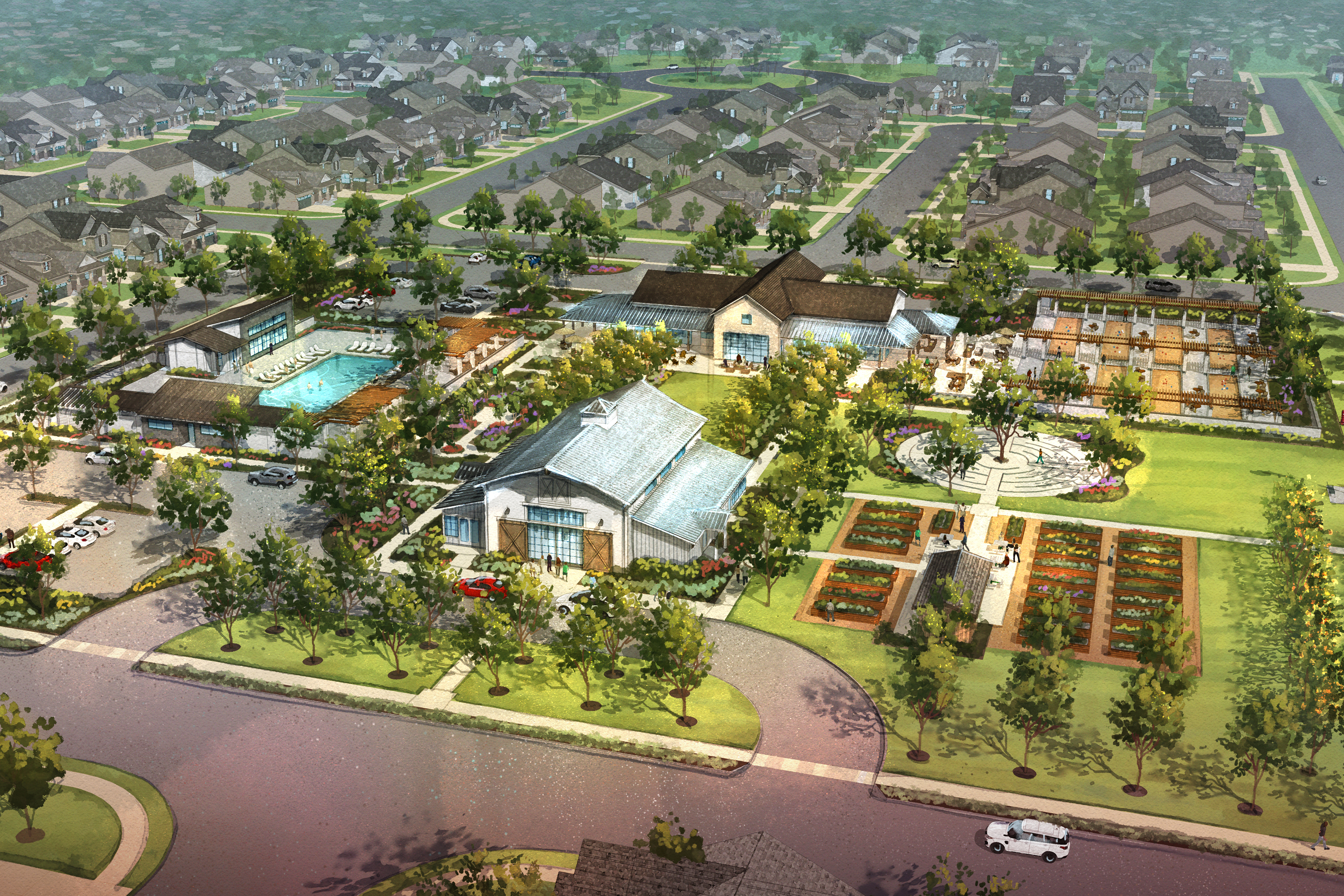 Amenity Center Complex at Summit at Liberty