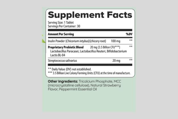 ProDentim - supplements facts