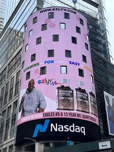 NASDAQ Billboard for Ezlyv