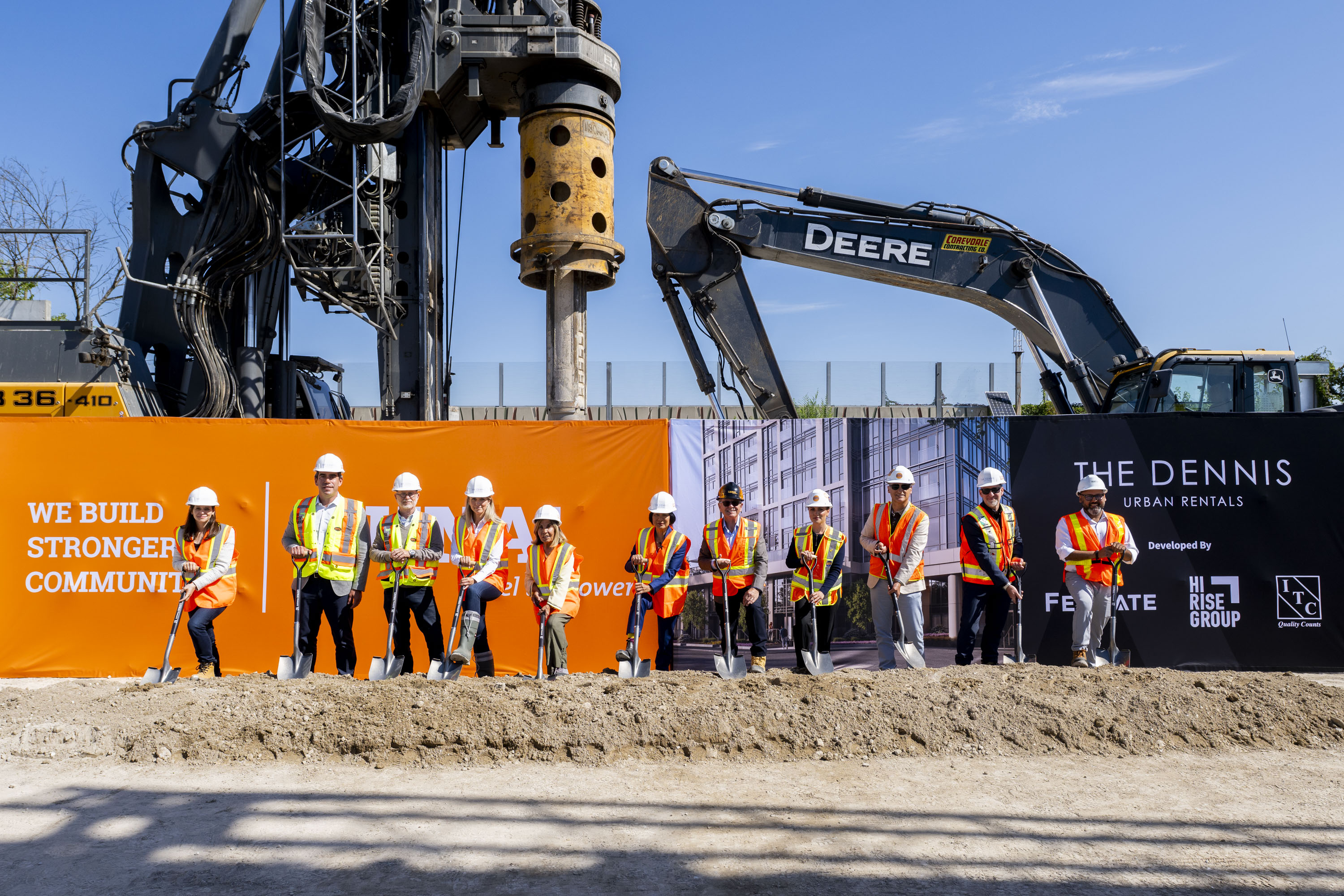 The Dennis Groundbreaking Ceremony