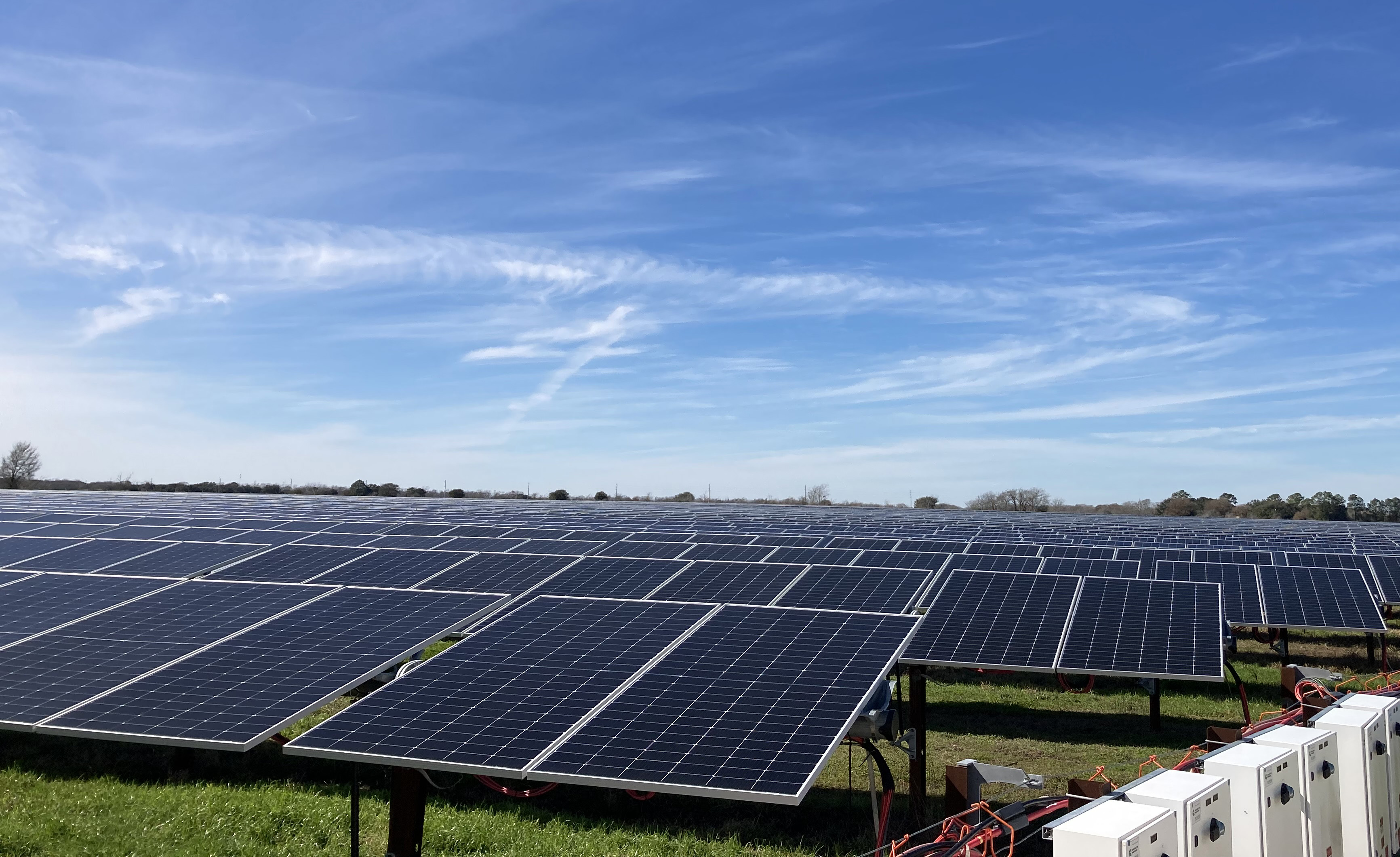 ENGIE's 230 MW Bernard Creek Solar Project in Texas