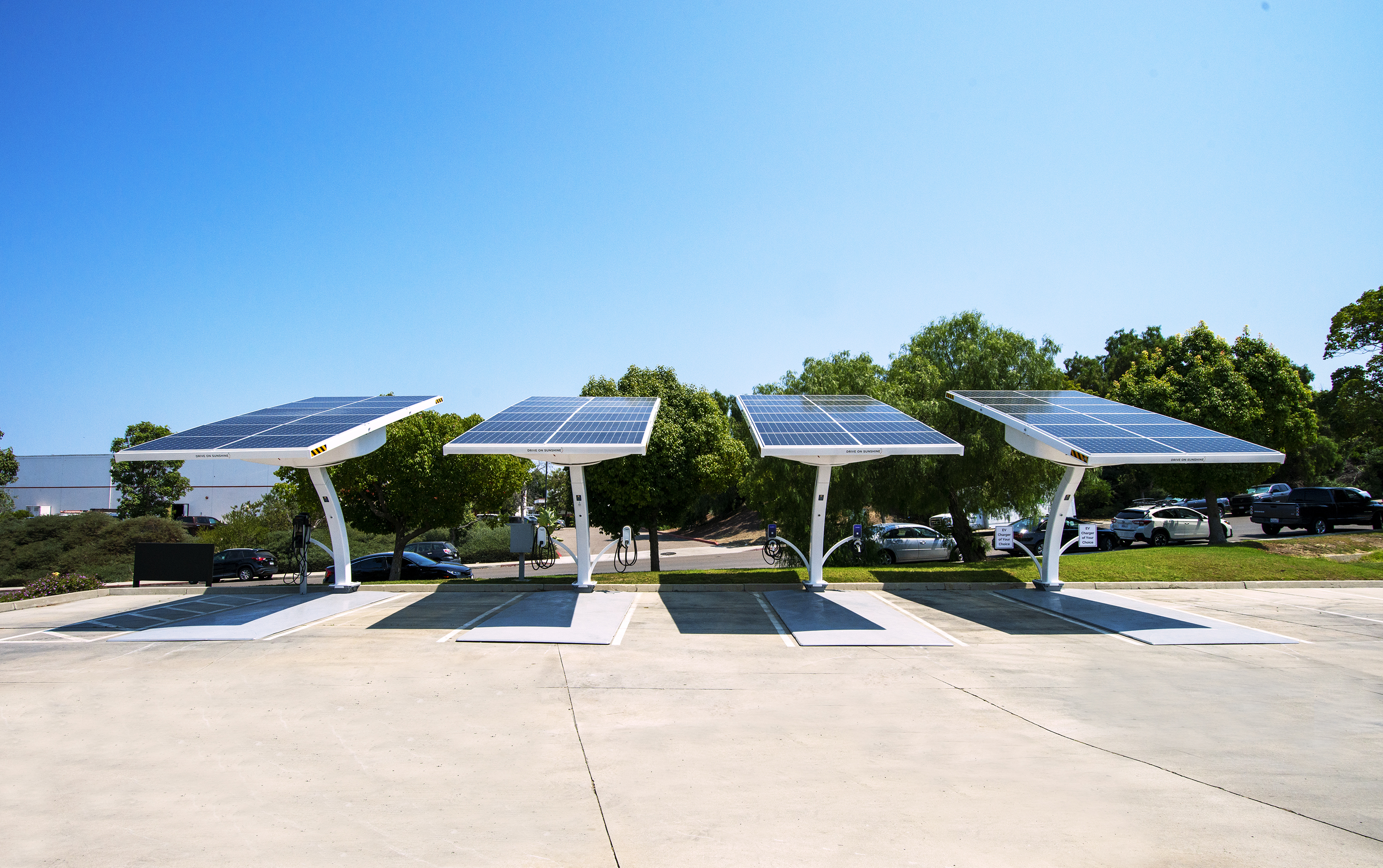 Beam Global EV ARC 2020 EV Charging Units in San Diego