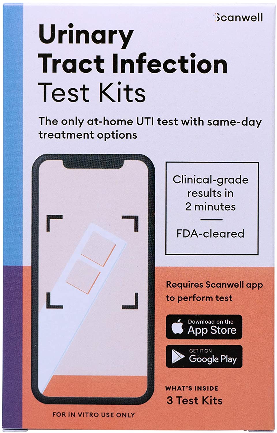 UTI test, at home testing