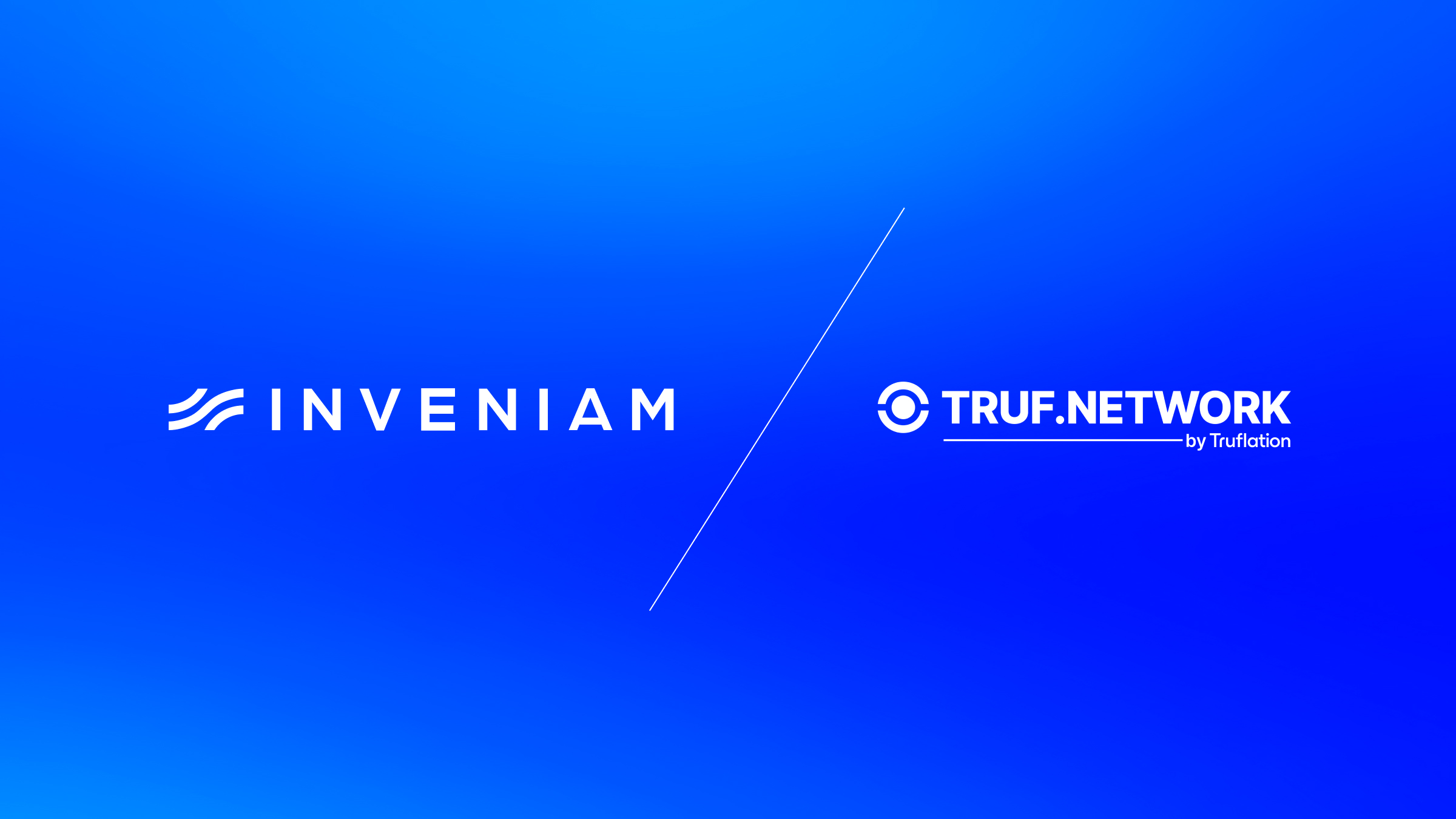 Inveniam and TRUF.NETWORK Create Verifiable Data Infrastructure for Agentic Finance