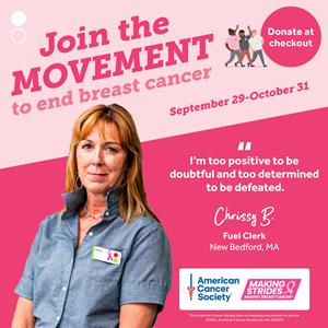 Stop & Shop 2023 American Cancer Society Front End Campaign