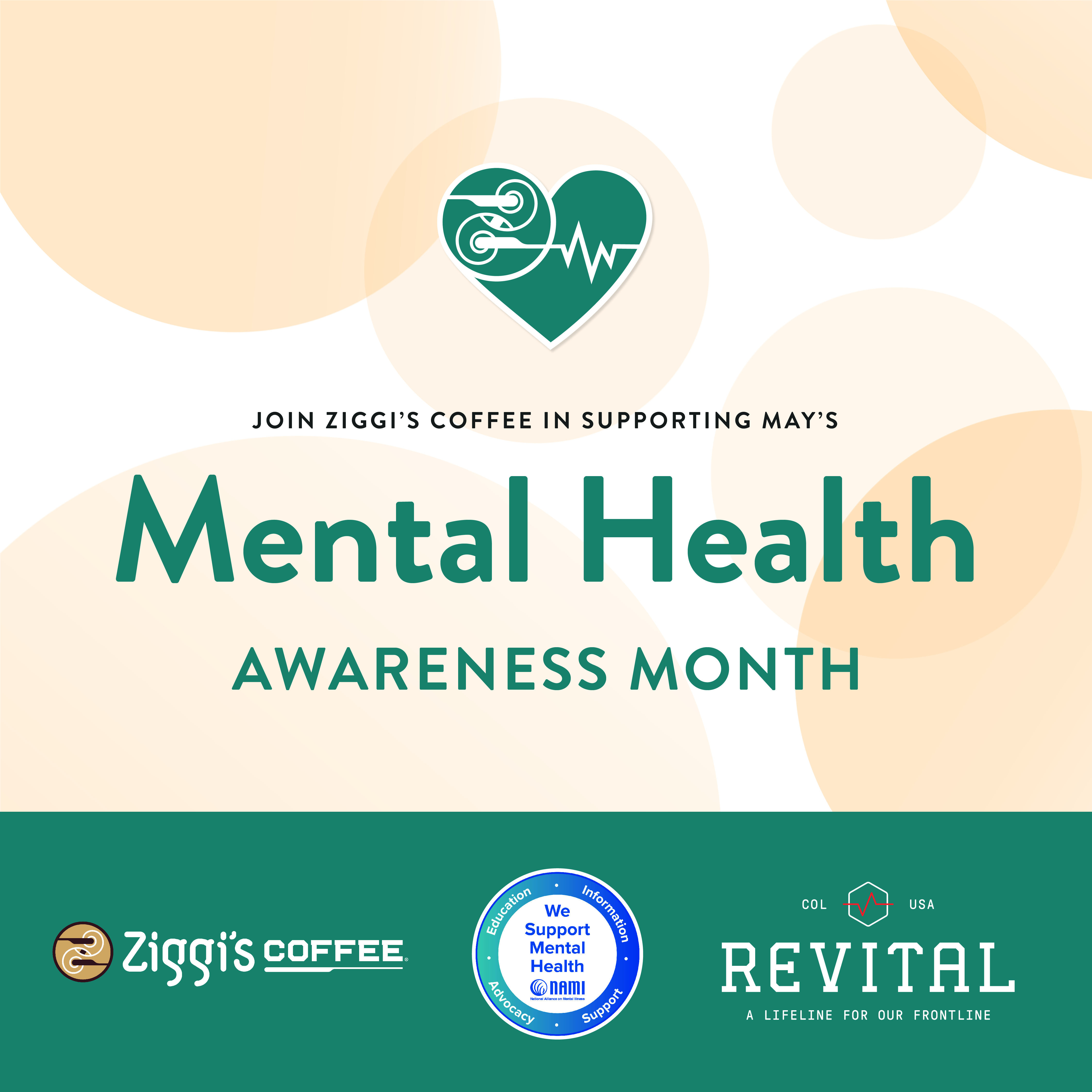 Ziggi's Coffee Supports Mental Health Awareness Month