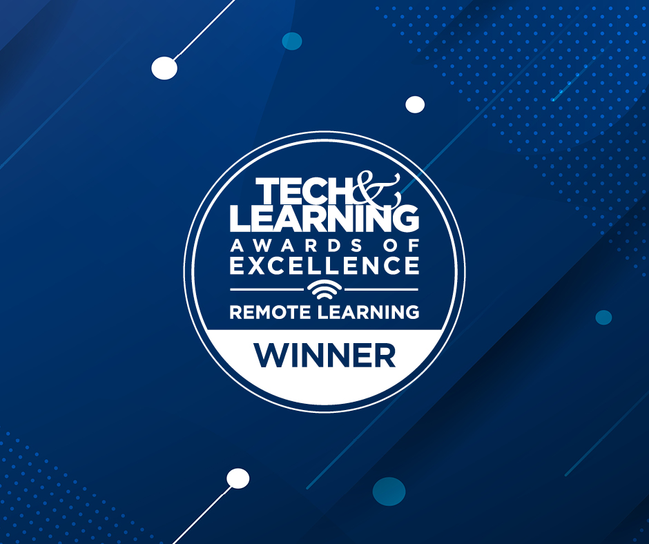Tech & Learning Remote Learning Award Winner