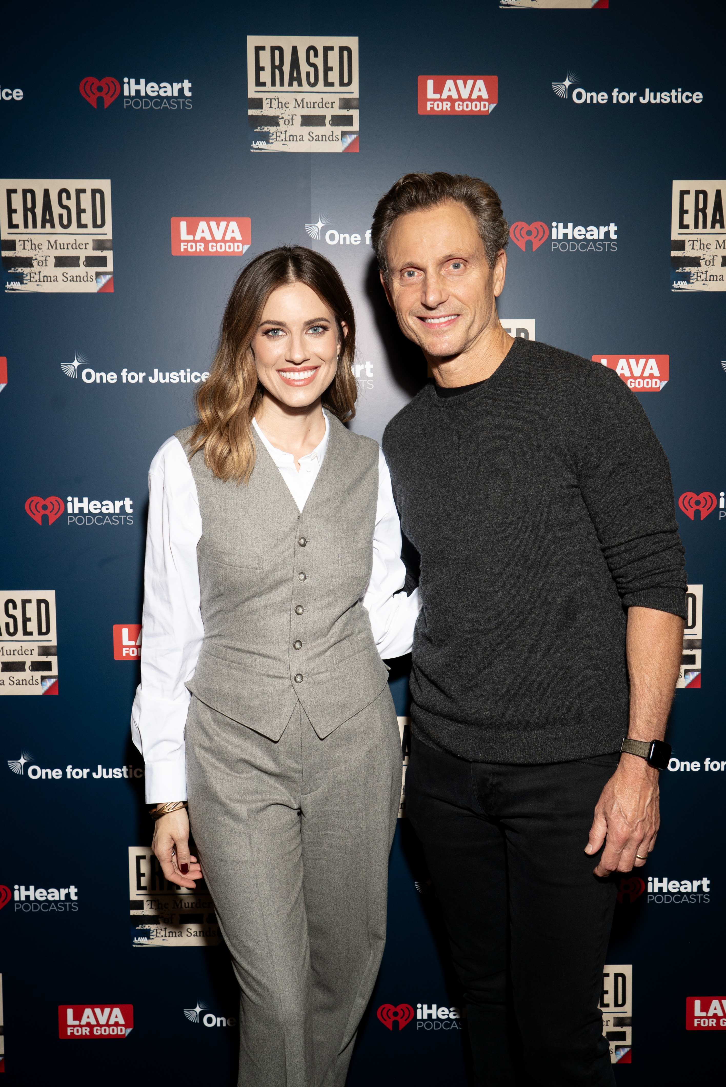 Allison Williams and Tony Goldwyn