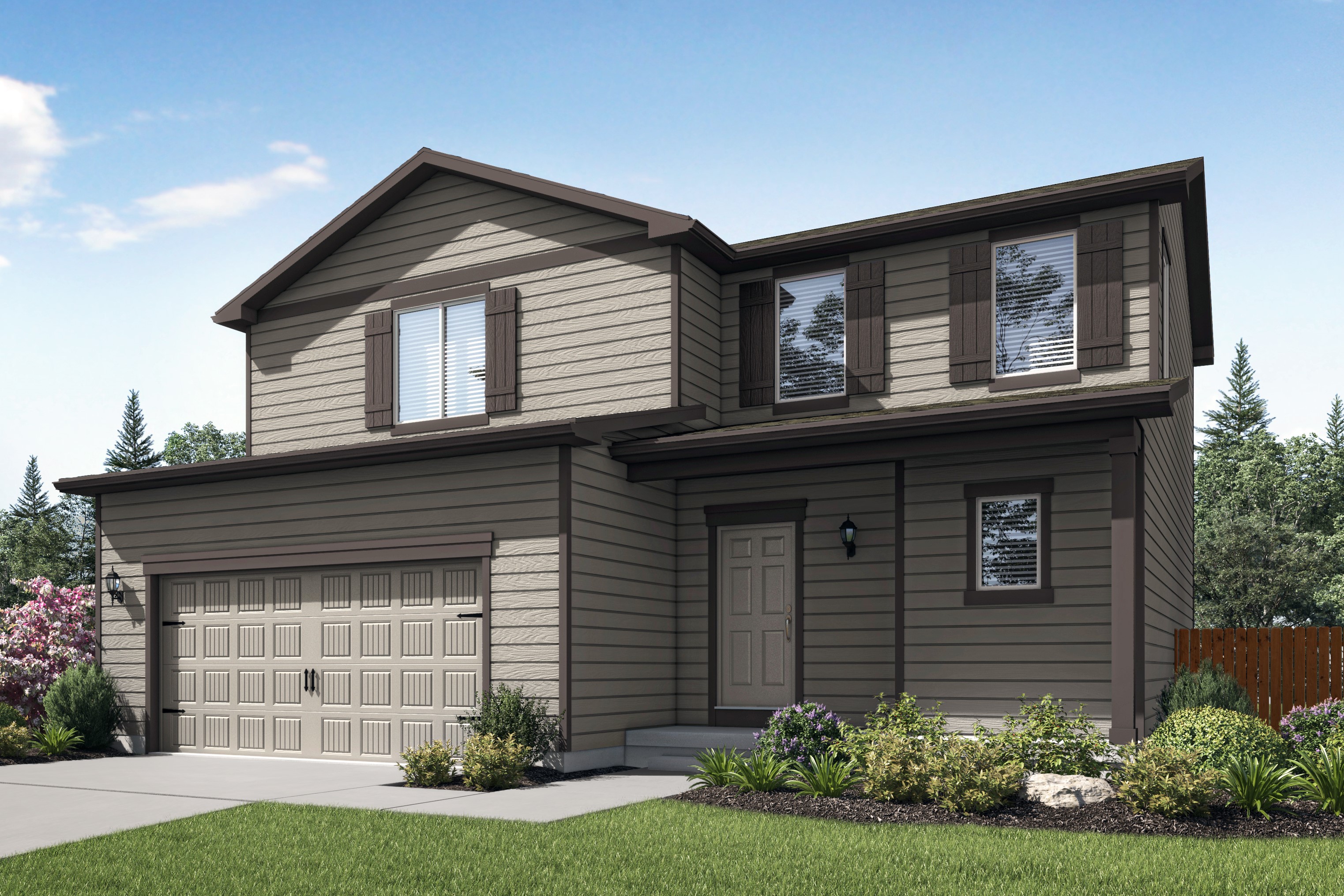 The Mesa Verde by LGI Homes is available now at Evans Place is Keenesburg, CO.