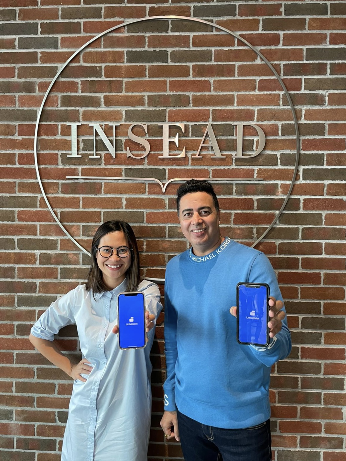 Phoebe & Rahul at INSEAD San Francisco Hub for Business Innovation