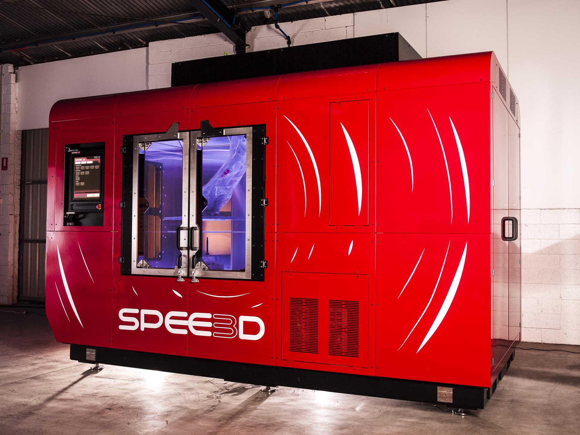 SPEE3D's WarpSPEE3D Printer at Austal